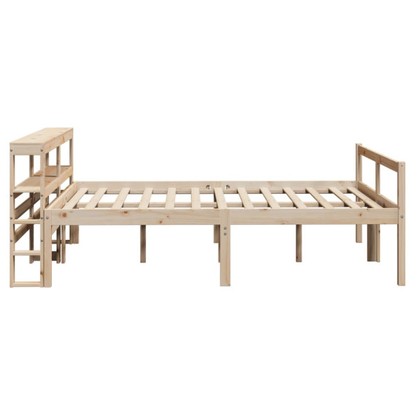 Cama personas mayores y cabecero madera maciza pino 120x190 cm M 5