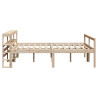 Cama personas mayores y cabecero madera maciza pino 120x190 cm 5