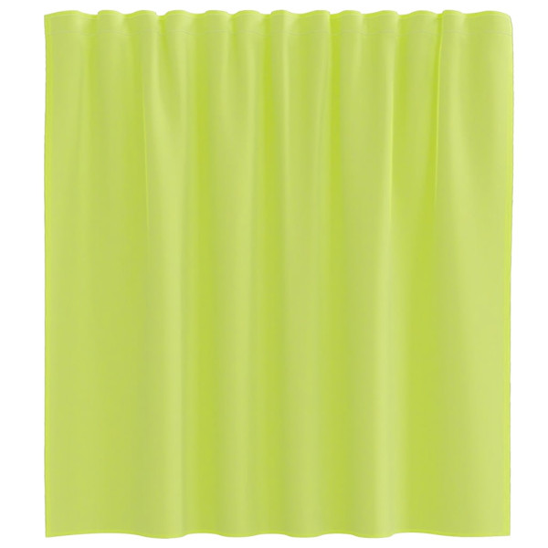 Cortinas de gasa con bolsillos para varillas 2 uds. verde M 4
