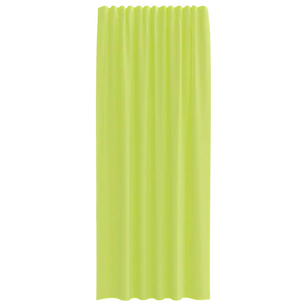 Cortinas de gasa con bolsillos para varillas 2 uds. verde M 4