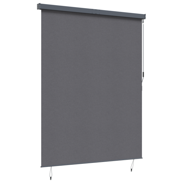 Cortina Rolô Exterior Cinzento-escuro 220 x 250 cm tecido M 5