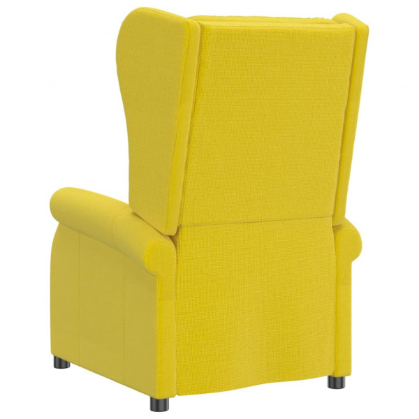 Poltrona reclinável couro artificial cor cappuccino M 5