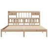 Cama com estante sem colchão 180x200 cm pinho maciço 4