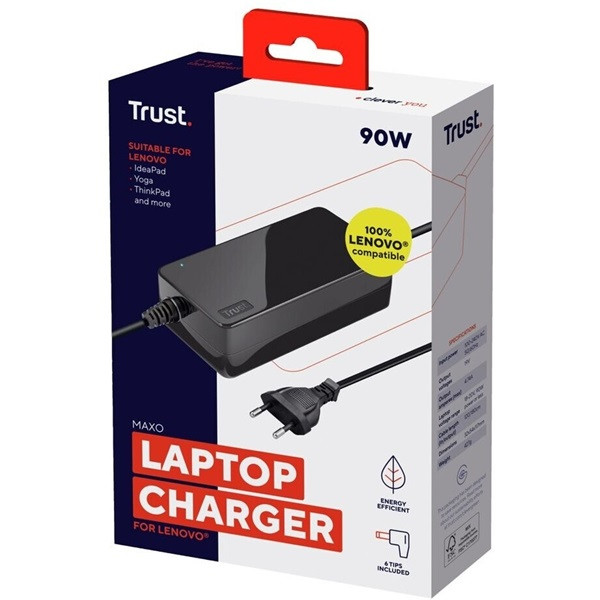 Cargador de Portátil para Lenovo Trust MAXO 23394 M 6
