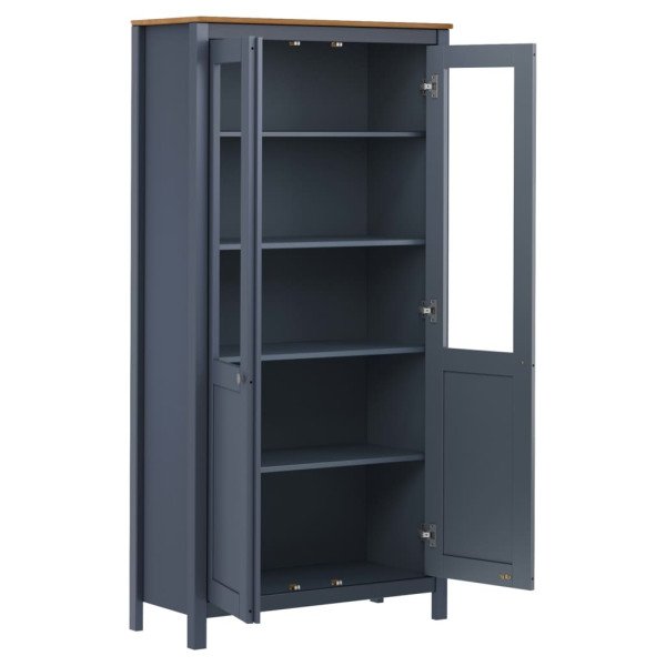 Aparador Hill madera de pino gris 85x37x170.5 cm M 3