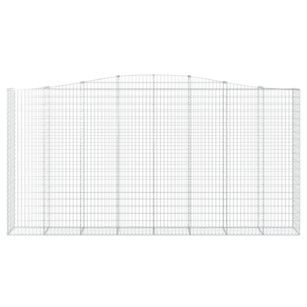 Cestos gabião arqueados 9pcs 400x50x200/220cm ferro galvanizado M 3