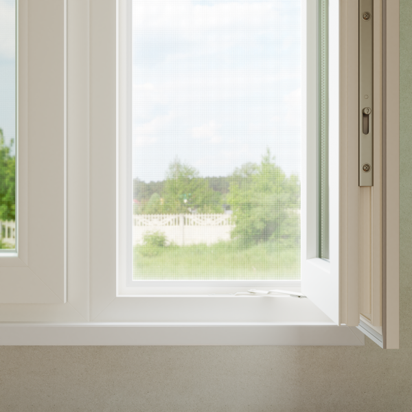 Mosquitera Blanca 60x2000 cm de Fibra de Vidrio M 3