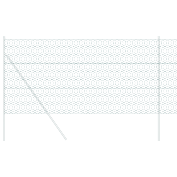 Cerca Hexagonal Verde Metal 5000 x 0.09 x 140 cm Resistente M 3