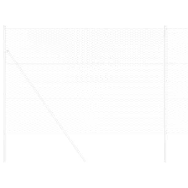 Cerca Hexagonal Acero Galvanizado 10000 x 0.06 x 160 cm Duradera M 3