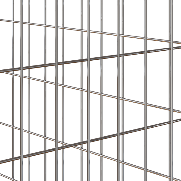 Compostor de Jardim  100x100x50 cm Aço Galvanizado Quadrado M 5