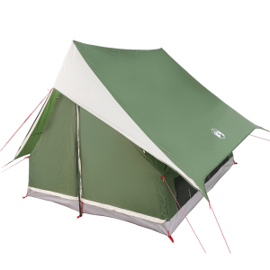 Tienda de Camping A-Frame 3-Personas Verde Impermeable H