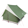 Tienda de Camping A-Frame 3-Personas Verde Impermeable 2