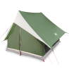 Tienda de Camping A-Frame 3-Personas Verde Impermeable 3