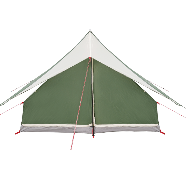 Tienda de Camping A-Frame para 5 Personas Verde Impermeable M 5