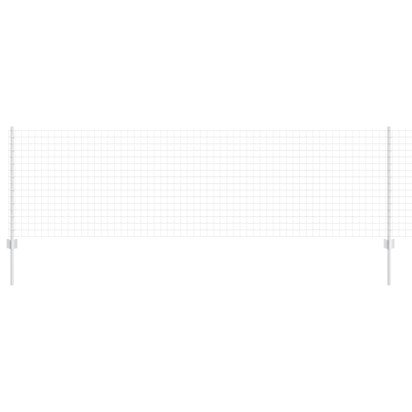 Set de valla Euro de  Set de 2 Acero galvanizado 25 x 0.8 metros M 2