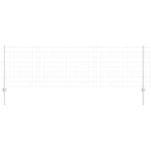 Conjunto de Cerca Euro  Set de 2 Acero galvanizado 25 x 0.8 m H