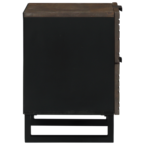 Mesa de Noche con cajón Nogal 40 x 33.5 x 46 cm M 5