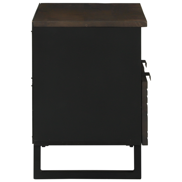 Centros de Entretenimento e Suportes de TV Castanho Médio M 4