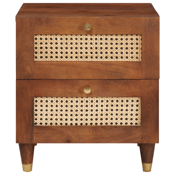 Mesas de cabeceira com gaveta 2 pcs 40 x 33.5 x 46 cm M 4