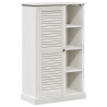 Gabinete de Baño Blanco 68 x 34 x 110 cm Madera maciza de pino 2