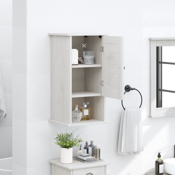 Gabinete de Banheiro Suspenso Branco 37 x 34 x 71.5 cm M 4