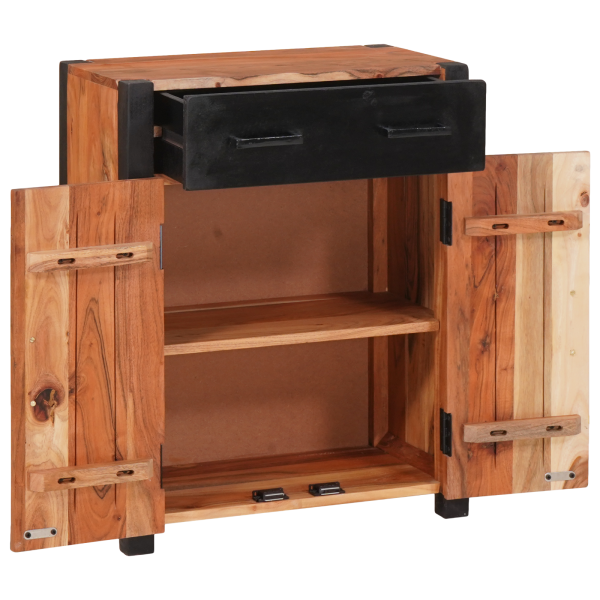 Buffets y aparadores con cajón con estante con almacenamiento con puerta Marrón 55 x 30 x 75 cm M 4