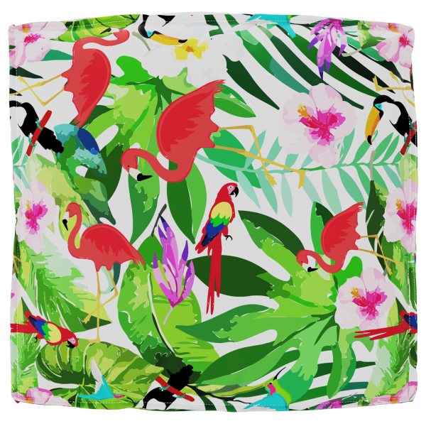 Cushion de Pallet para Assento Selva Tropical 80x80x12 cm Tecido Oxford M 4