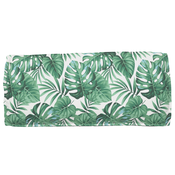 Cojín para Palet para Asiento/Espalda con Patrón de Hojas 120x50x12 cm de Tela Oxford M 5