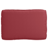 Capa de Palete para Assento Vermelho Bordô 120x80x12 cm Tecido Oxford 4