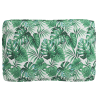 Almofada de Pallet para Assento Padrão de Folhas 120x80x12 cm Tecido Oxford 4