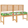 Cojines de palets para asiento 4 pcs Jungla tropical 40x40x8 cm Tela Oxford 3
