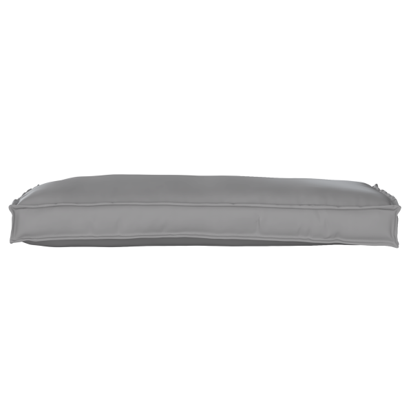 Cojines para banco 2 pcs Gris 100x40x8 cm Tela Oxford M 3