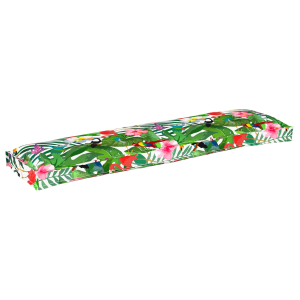 Almofadas para Palete para Banco 2 pcs Selva Tropical 150x40x8 cm Tecido Oxford H
