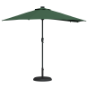 Parasol de jardín Verde 294 x 150 x 223 cm tela 3