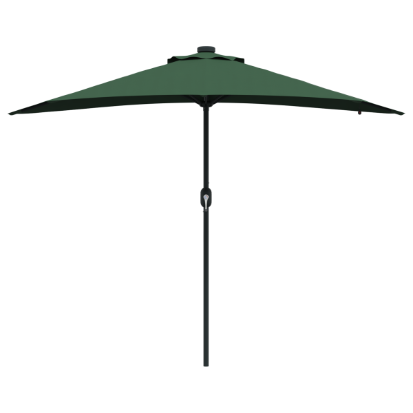 Parasol de jardín Verde 294 x 150 x 223 cm tela M 5