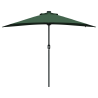 Parasol de jardín Verde 294 x 150 x 223 cm tela 5