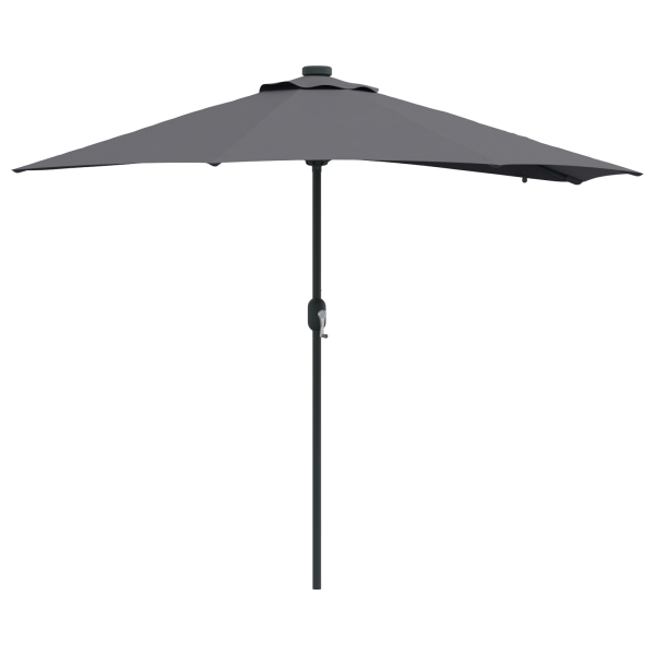Parasol de jardín Antracita 294 x 150 x 223 cm tela M 2