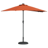 Parasol de jardín Terracota 294 x 150 x 223 cm tela 3
