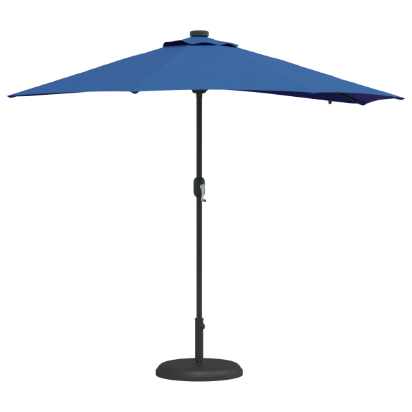 Parasol de jardín Azul 294 x 150 x 223 cm tela M 3