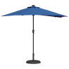 Parasol de jardín Azul 294 x 150 x 223 cm tela 3