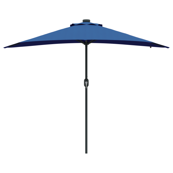 Parasol de jardín Azul 294 x 150 x 223 cm tela M 5