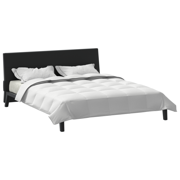 Edredom de Inverno Branco 200 x 240 cm Poliéster pêssego 105gsm M 3