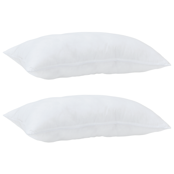 Almohadas 2 pcs Blanco 40 x 80 cm M 3