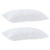 Almohadas 2 pcs Blanco 40 x 80 cm 3