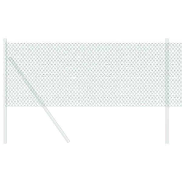 Valla Hexagonal Verde 0.4x50 m de Acero M 3