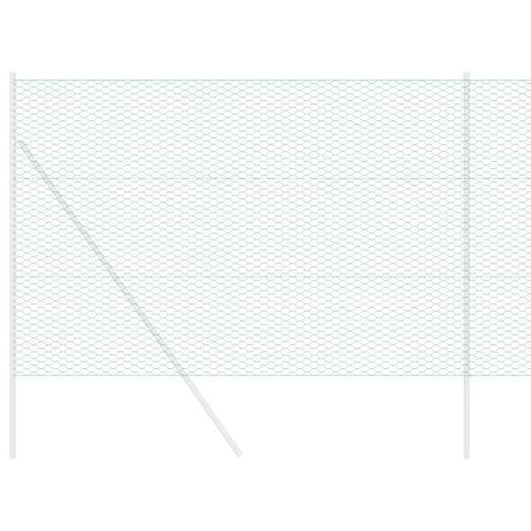 Cerca Hexagonal Verde 1.6x100 m Acero M 3