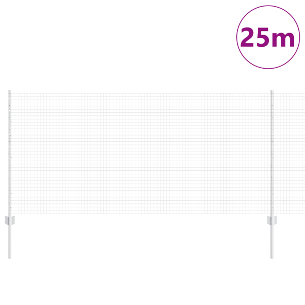 Conjunto de Cerca de Arame de Galinha Conjunto de 2 Aço Galvanizado M 3