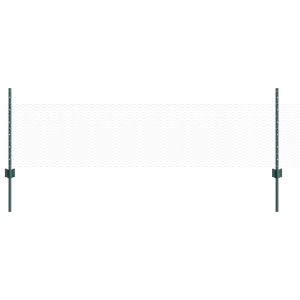 Postes  11 pcs U-Channel Verde 60 cm Aço H