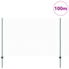 Postes de Cerca  11 pcs U-Channel Verde 150 cm Aço 3