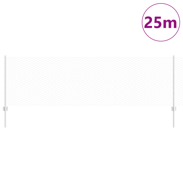 Postes de Cerca 11 pcs Canal U 80 cm Aço Galvanizado M 3